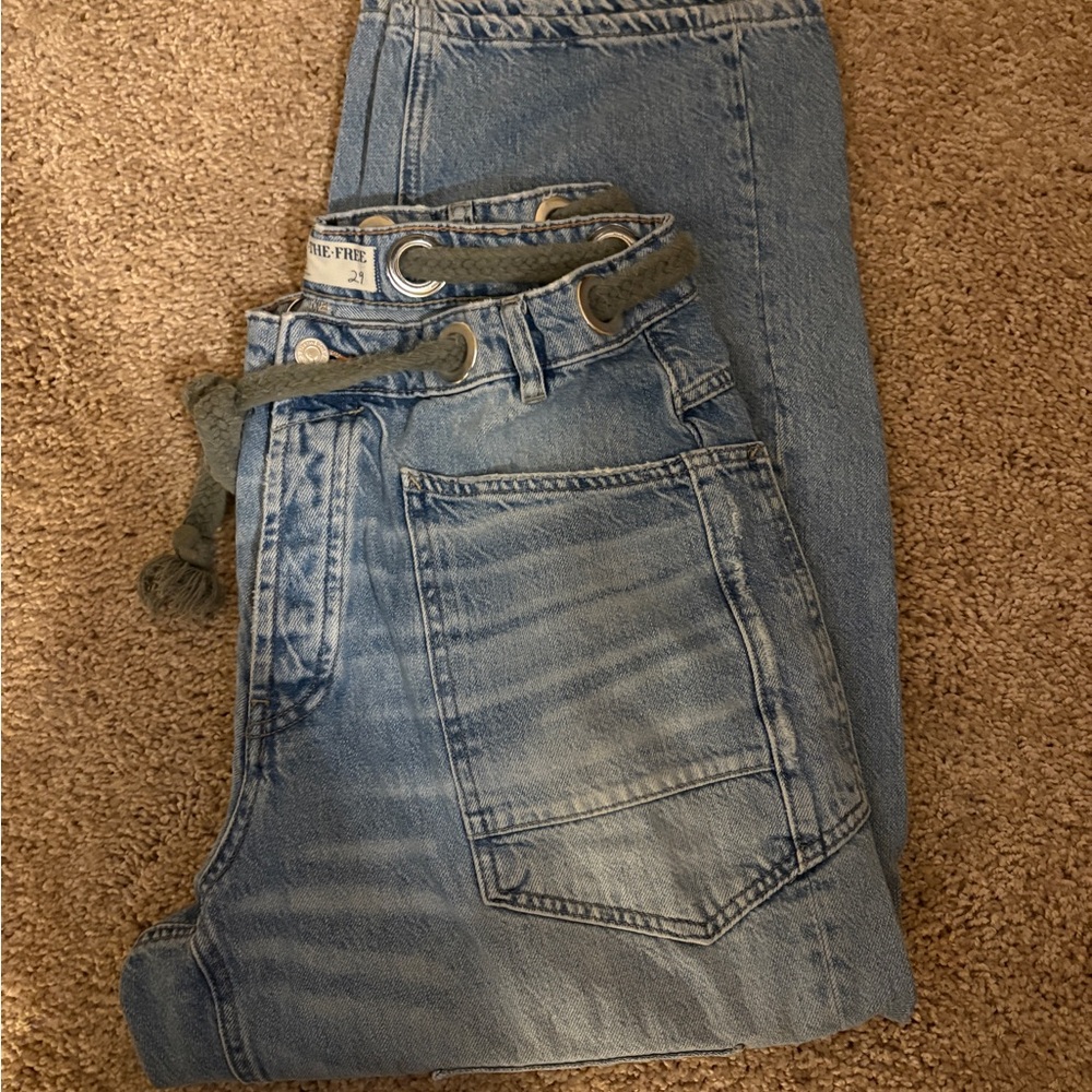 We The Free Light Blue Relaxed Women's Jeans